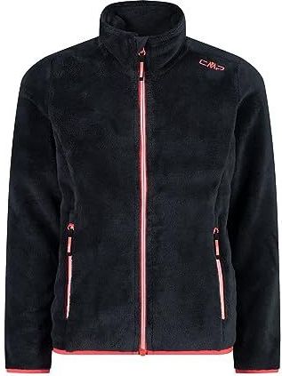 CMP - Fleecejack voor kinderen Titan Red Fluo 110