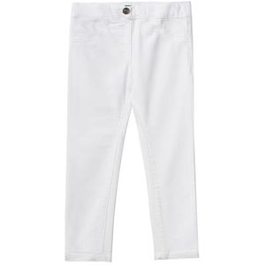 United Colors of Benetton Jeans voor meisjes en meisjes, optisch wit 101, 110