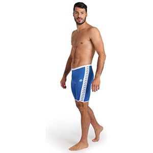 Arena Mannen Solid Icons Core Poly zwemmen Stoorzender Racing Badpak Briefs, Royal-White, 38, Royal-wit, 7 NL