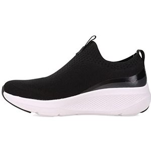 Skechers Dames GO Run Elevate HOT Streak Sneaker, zwart, 4 UK, Zwart, 37 EU
