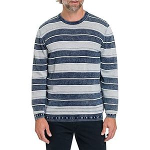 Pioneer Gebreide trui voor heren, Indigo Washed, 6XL