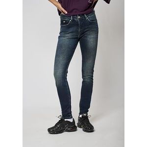 Kaporal, Damesbroek, slim fit, lengte L30, model Flora, kleur storm, maat 29, STORM, 29W x 32L