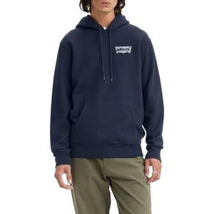 Levi's Heren standaard grafische hoodie sweatshirt met capuchon, Bandana Bw Hoodie Dr, S