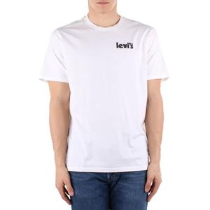 Levi's Ss Relaxed Fit Tee T-shirt Mannen, Poster White, XL