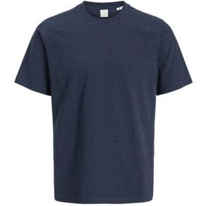 JACK & JONES Jprcclogan Ss Tee Crew Neck Sn, navy, S
