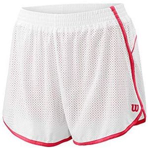 Wilson W Competition Woven 3.5 Shorts Unisex Kids Wit/Cherry Pop, XL