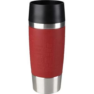 Tefal Travel Mug Thermosfles - 500 ml - RVS/Rood