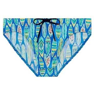 Hom Marbella zwembroek voor heren, Blauwe print, S