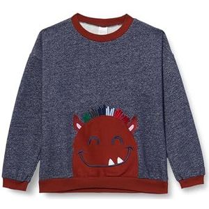 Sweatshirt - Gerecycled Materiaal - Ronde Hals - Lange Mouw - Normale Pasvorm