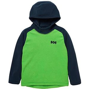 Helly Hansen Unisex Daybreaker Hoodie Sweatshirt met capuchon voor kinderen, 417 Clover, 7 jaar