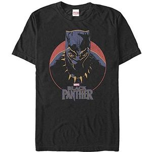 Marvel Avengers Classic - Retro Panther Unisex Crew neck T-Shirt Black S