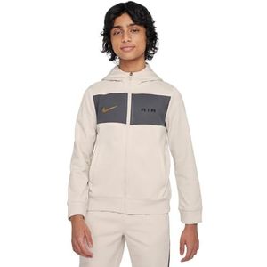 Nike Boy'S Jas B Nsw N Air Pk Fz Hoodie, Lt Orewood Brn/Iron Grey, FV2344-104, XS