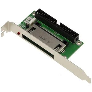 KALEA-INFORMATIQUE Compact Flash (CF) Man naar IDE 3,5"" 40 Pin Adapter met beugel. UDMA DMA-ondersteuning