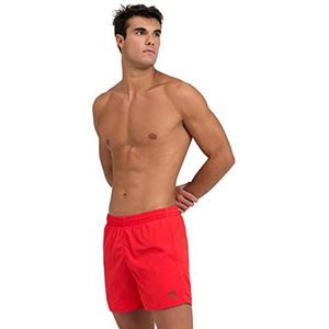 ARENA BYWAYX R Swim Trunks, Fluo Red-Dark Olive, XL Men's, Fluo Red-dark Olive, XL