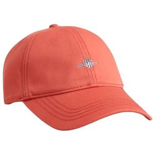 Gant Unisex. Shield Cap, Baseball Cap Unisex - Volwassenen, Burnt Orange, oranje (burnt orange)