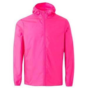 Mukua Stockton windjack, uniseks, neonroze, maat S, roze (fluor pink), S