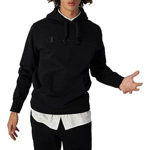 Champion Rochester 1919 Logo Sweatshirt met capuchon, zwart, M voor heren, zwart, M
