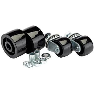 Draper 16406 nylon wielset voor garagekrik 16407, blauw