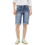 Cecil - Toronto - Zomerbroek - Mid Blue Used Wash - Five-Pocket Style