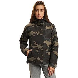 Brandit Brandit windjack voor dames, met ritssluiting, meerkleurig (Darkcamo), S