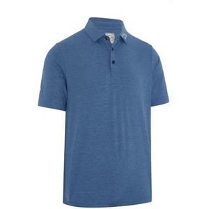 Callaway Golf Heren 2025 Klassiek Jacquard Stretch Vochtafvoerend Poloshirt