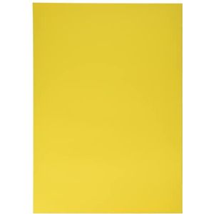 folia 6315 - gekleurd papier goudgeel, DIN A3, 130 g/m², 50 vellen - voor het knutselen en creatief vormgeven van kaarten, raamafbeeldingen en voor scrapbooking