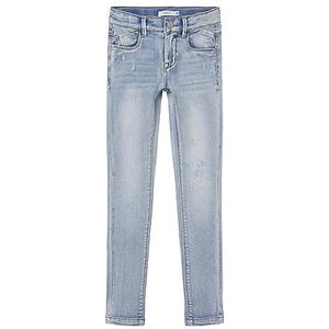 NAME IT Jeans voor meisjes, Lichtblauwe Denim, 7 jaar