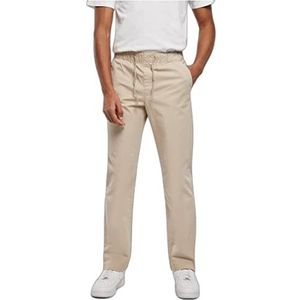 Urban Classics Straight Slit Broek, stoffen broek voor heren, casual sweatwear-stijl, verkrijgbaar in twee kleuren, maten S-5XL, Softseagrass, XXL