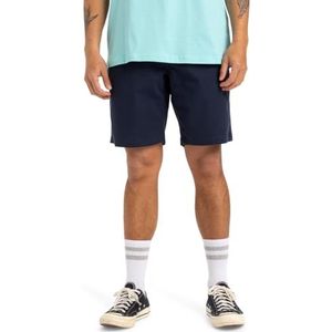 Quiksilver - Straight Chino Shorts - Blauw - Heren - 19 inch
