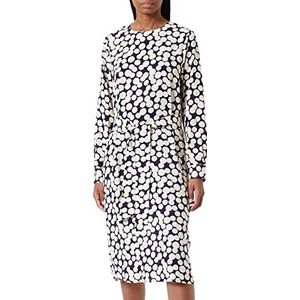 Donkerblauw - Little Black Dress - 100% Viscose - Regular Fit