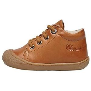 NATURINO Leren loopschoenen van nappaleder met wollen voering, Cognac, 27 EU