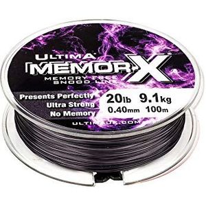 MemorX - Black - 100m Spool - 0.45mm - 20.0lb/9.1kg