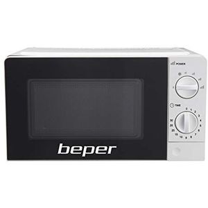 BEPER Magnetron, 20 l, zonder grill, 700 W, timer, verwarmt levensmiddelen, Beper