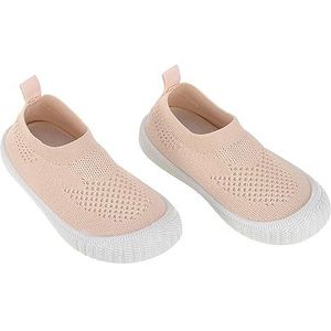 LÄSSIG Baby Kids Sneaker Kinderschoenen instappen Antislip Zool/Allround Sneaker Powder Pink, Maat: 23, roze, 23
