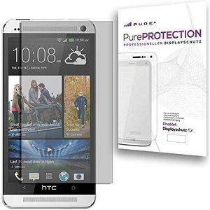Pure² PurePROTECTION 4x displaybeschermfolie mat voor HTC ONE krasvaste test met anti-glare coating (geen reflectie -ontspiegelend), geen vingerafdrukken meer. 4x beschermfolie in BIG PACK