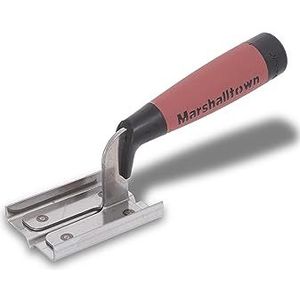 Marshalltown groeffrees, B 4,8 mm, D 4,8 mm -DuraSoft handgreep, roestvrij staal, zilver, 51x76 mm