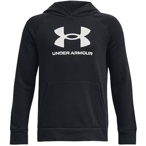 Under Armour Rivaliserende fleece hoodie met groot logo voor jongens