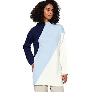 Trendyol Dames Trui-Donkerblauw-Relaxed Fit, Donkerblauw, S