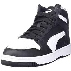 PUMA Unisex Rebound Layup Sneaker, Puma Zwart Puma Wit, 45 EU