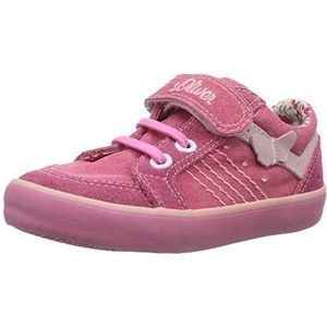 s.Oliver 34209 meisjes sneakers, Pink Mauve 502., 27 EU