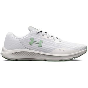 Under Armour Dames UA W Charged Pursuit3 Twist hardloopschoen, Wit Wit Aqua Foam, 38.5 EU