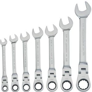 Craftsman CMMT87010 7-delige SAE Flex omkeerbare ratel set