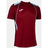 Joma - Championship VII - T-shirt - Rood - Korte Mouwen - Voor Jongens