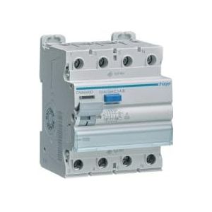 Aardlekschakelaar 4p 10kA 40A 100mA S CNA640D
