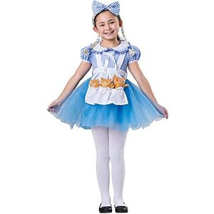 Dress-up-Amerika Goudlokje kostuum voor meisjes - Children's StoryBook Character Costume - Goldilocks en The Three Bears Set