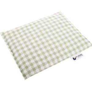 Kersenstenen kussen korrelkussen groot warmtekussen 500g rechthoek 20x25cm eco natuur 100% katoen Medi Partners warmte + koudetherapie massagetherapie (Plaid)