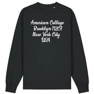 AMERICAN COLLEGE USA JOGGING SET HEREN ZWART MAAT M DECONTRACTE, Zwart, M