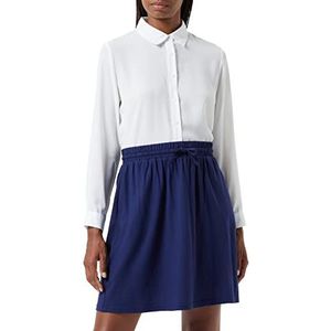 Armor Lux Dames Jupe Élastiquée babyrok, Indaco, XL