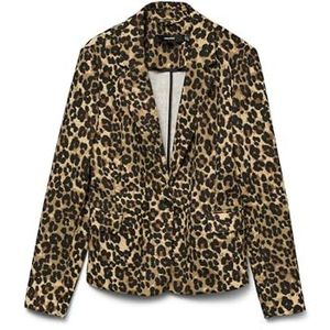 VERO MODA VMJULIA LS AOP Blazer JRS NOOS, Tigers Eye/Aop: verena, 34