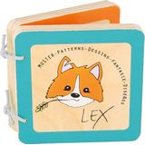 Small foot - Lex de vos - Baby boekje (patronen) - Houten speelgoed vanaf 1 jaar